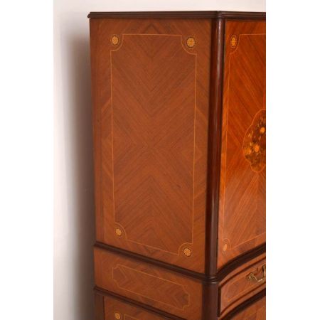 Antike französische Cocktail- Kabinett