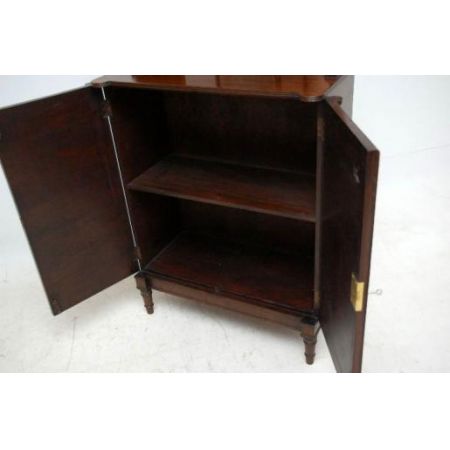 schmale elegante  Antike  Regency Style Mahogany Chiffonier