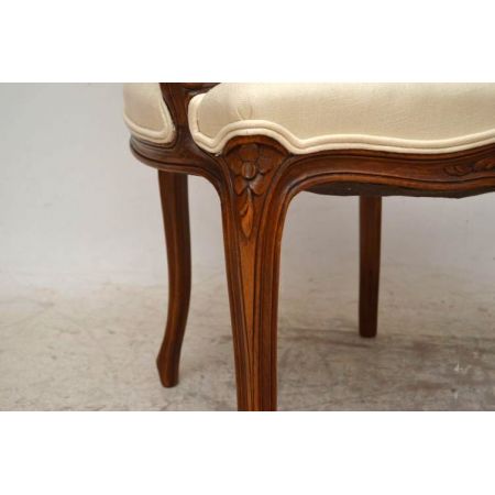 Paar Salon Stühle Armchairs französischer Stil