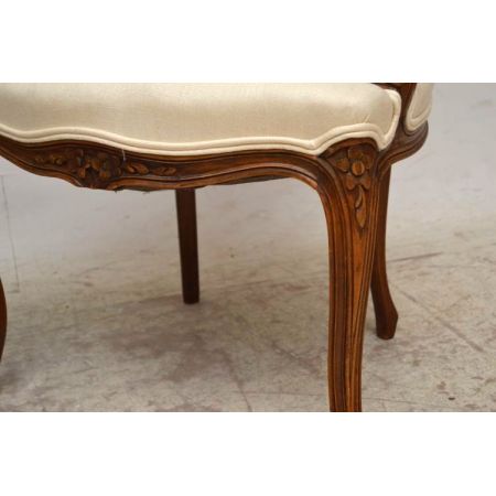 Paar Salon Stühle Armchairs französischer Stil