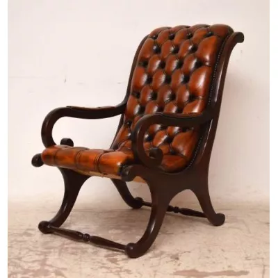 Paar antike Regency Armchairs
