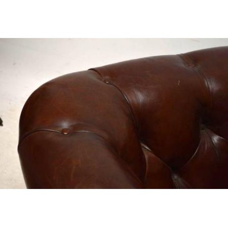 Paar 1950's  schwedischer Leather Leder r Armchairs