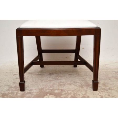 6Set antiker Esszimmerstühle Mahagoni