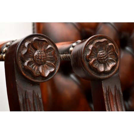 Paar antiker Gainsborough Armchair