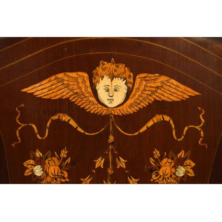 Antiker Satinwood Stuhl Sessel Satinwood