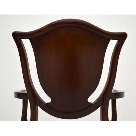 Antiker Satinwood Stuhl Sessel Satinwood