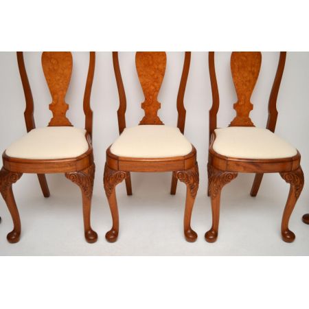 8Set antike Esszimmerstühle