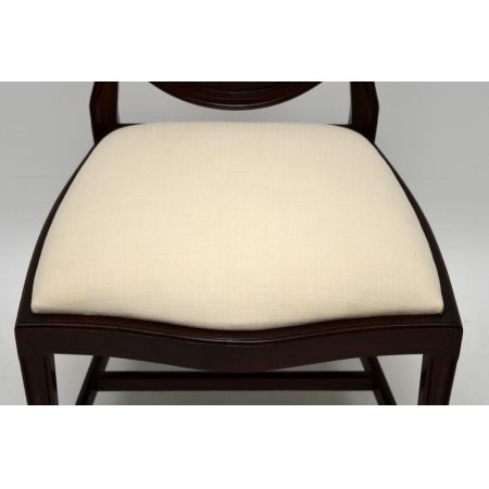 Antike Mahagoni Esszimmerstühle 8er Set 