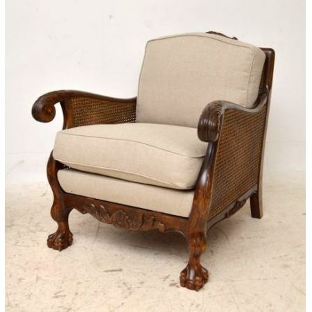   seltene Birch Bergere Armchairs