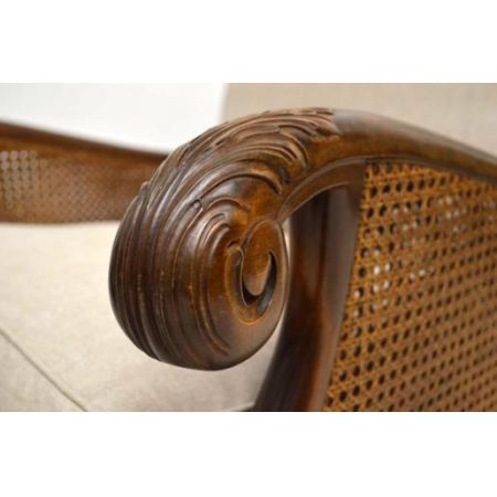   seltene Birch Bergere Armchairs