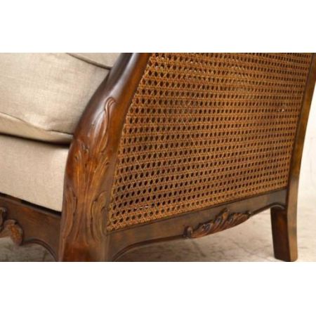   seltene Birch Bergere Armchairs