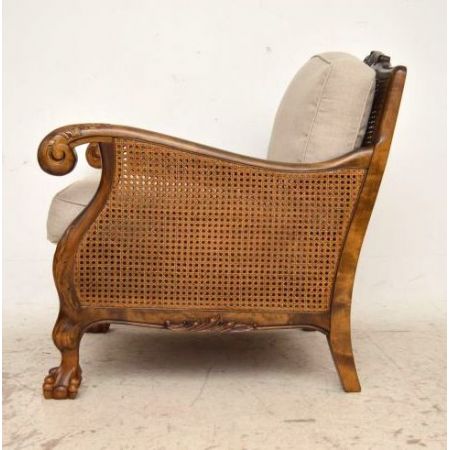   seltene Birch Bergere Armchairs