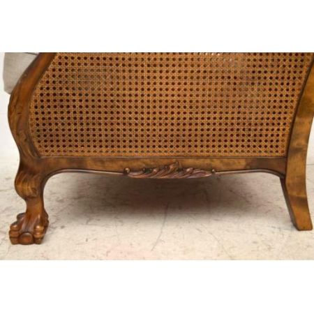   seltene Birch Bergere Armchairs