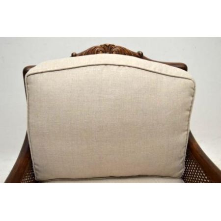   seltene Birch Bergere Armchairs