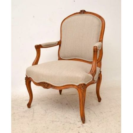 Antike französische Salonchairs 