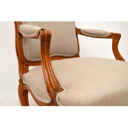 Antike französische Salonchairs 