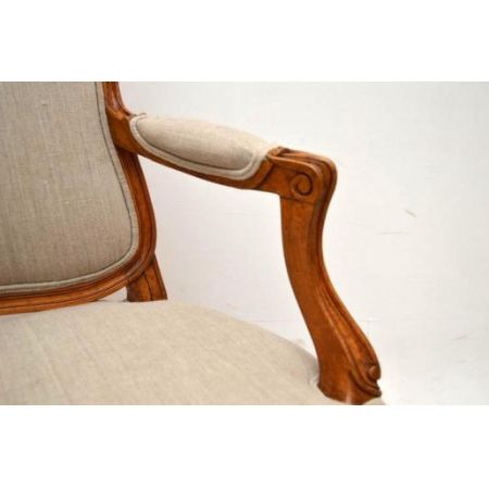 Antike französische Salonchairs 