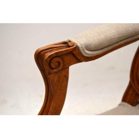 Antike französische Salonchairs 