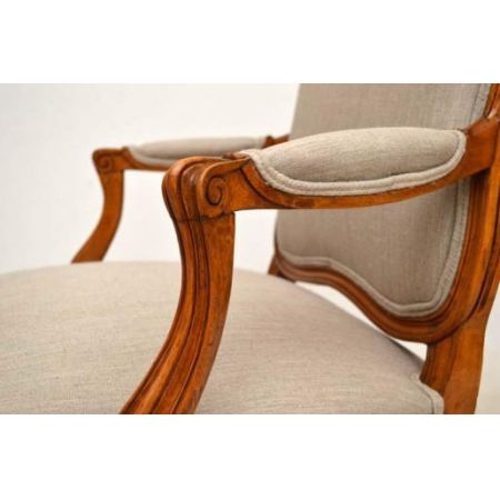 Antike französische Salonchairs 