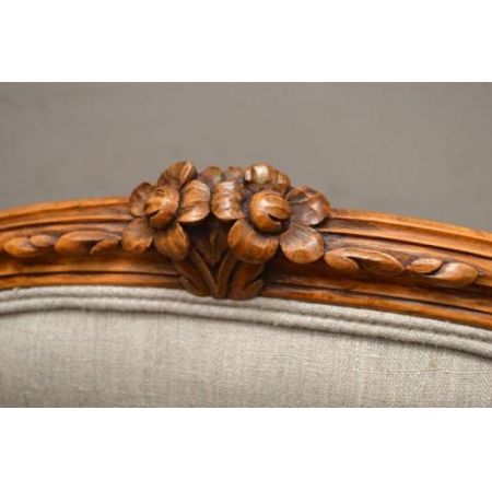 Antike französische Salonchairs 