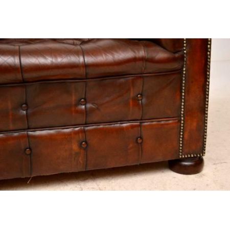Antikes chesterfield 3 seater  sofa Original 