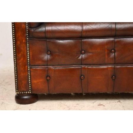 Schönes Paar antiker chesterfield windsor chairs 