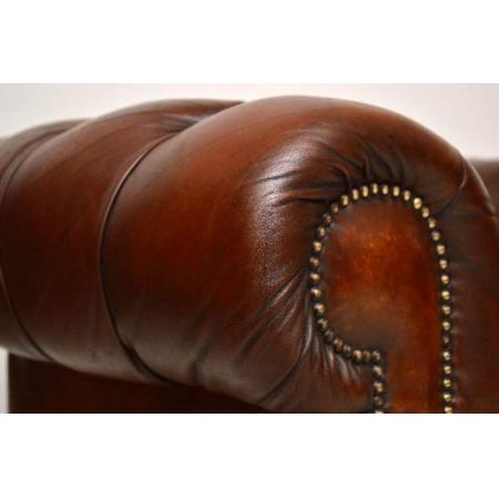 Schönes Paar antiker chesterfield windsor chairs 