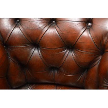 Schönes Paar antiker chesterfield windsor chairs 