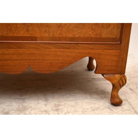 Kommode aus Nussbaum 4 Schubladen Antike Kommode Holzkommode Wohnzimmerkommode