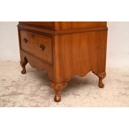 Kommode aus Nussbaum 4 Schubladen Antike Kommode Holzkommode Wohnzimmerkommode