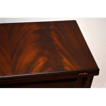 Antike Mahagoni Kommode mit Ablage