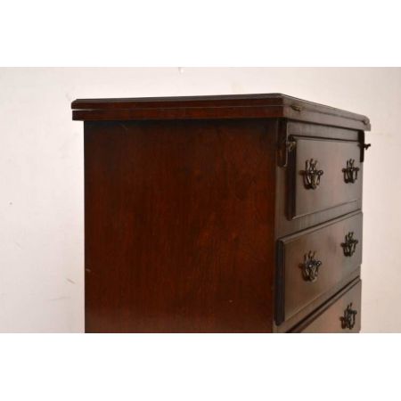 Antike Mahagoni Kommode mit Ablage