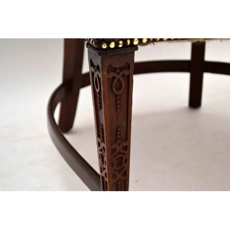 Selten schöner Wing Chair Ledersessel