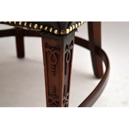 Selten schöner Wing Chair Ledersessel