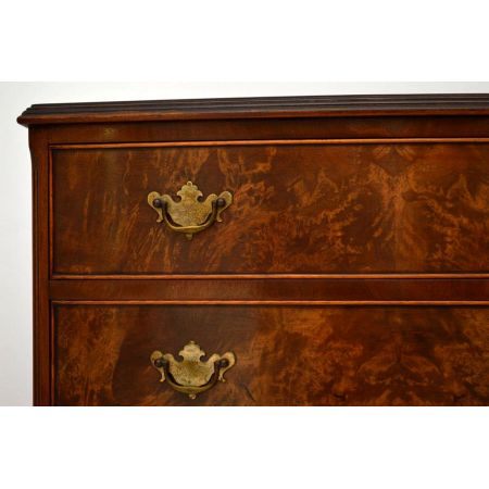 Antike Kommode im Georgian Style Holzkommode Nussbaum Kommode