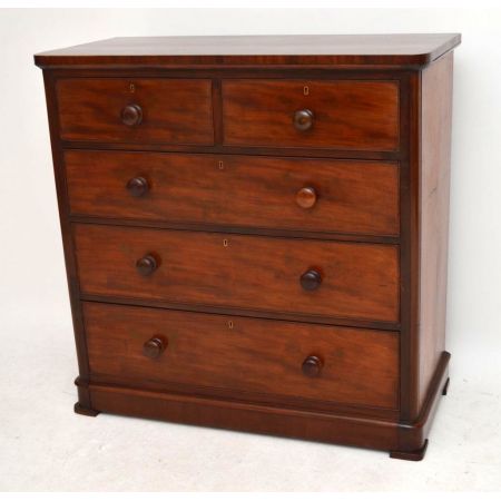 Viktorianische Mahagoni Kommode antik 