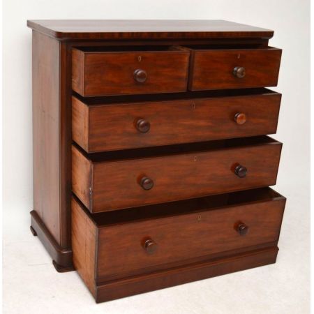 Viktorianische Mahagoni Kommode antik 