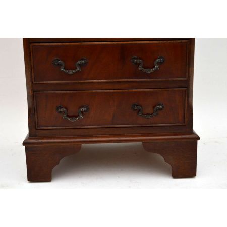 Schmale antike Kommode Mahagoni