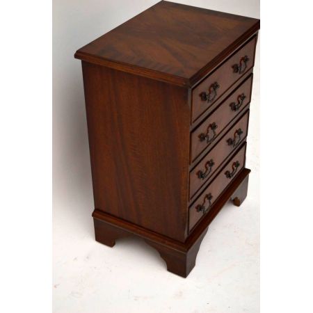 Schmale antike Kommode Mahagoni