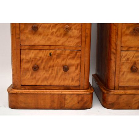 Antike Satin Birch Kommode