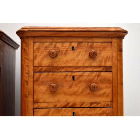 Antike Satin Birch Kommode