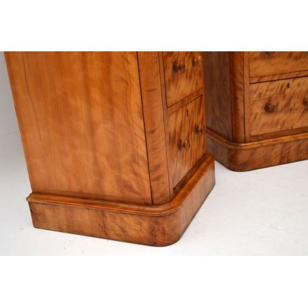 Antike Satin Birch Kommode