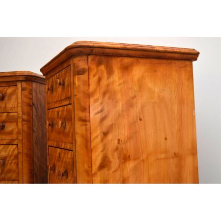 Antike Satin Birch Kommode