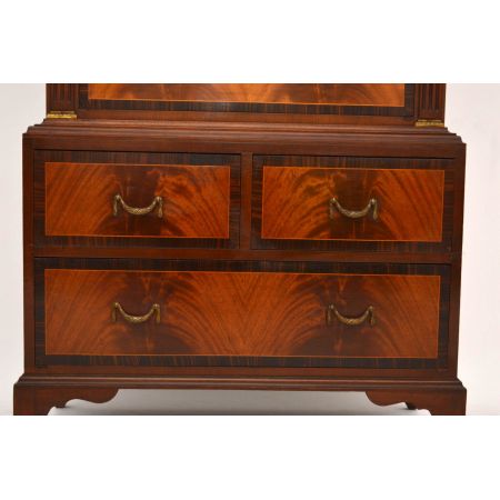 Antike Mahagoni Kommode mit Intarsien