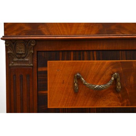 Antike Mahagoni Kommode mit Intarsien