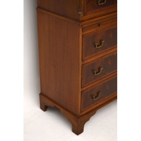 Antike Georgian Kommode Chest on Chest