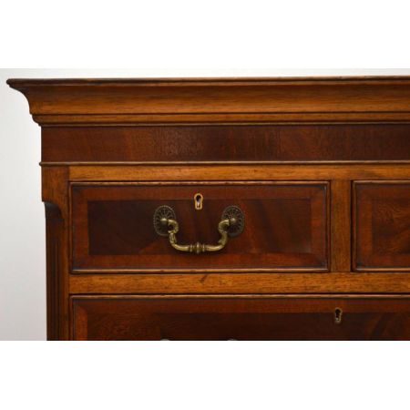 Antike Georgian Kommode Chest on Chest