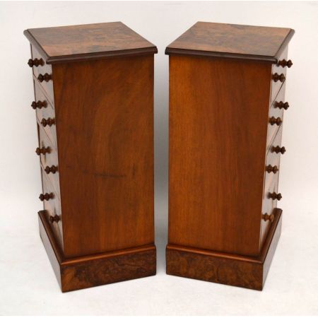 Paar rekonstruierte Nachtschränkchen Kommoden Victorian