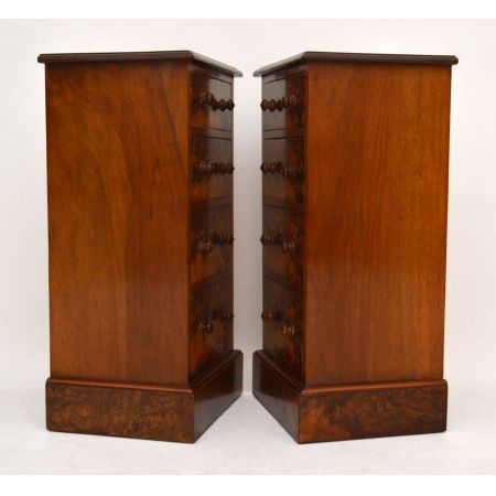 Paar rekonstruierte Nachtschränkchen Kommoden Victorian