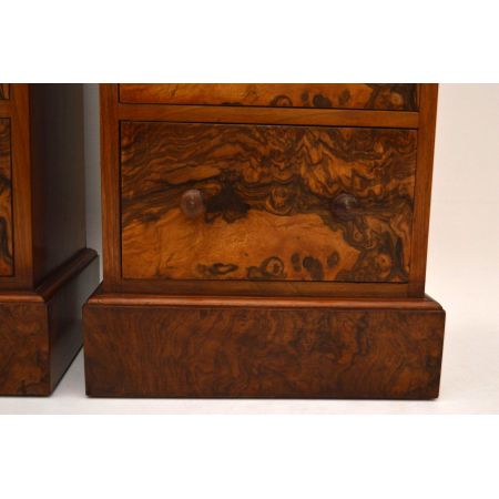 Paar rekonstruierte Nachtschränkchen Kommoden Victorian